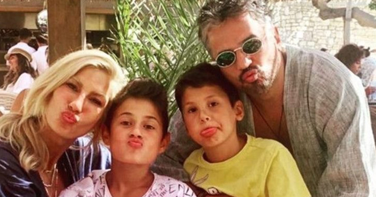 Oğluyla anısını paylaştı 