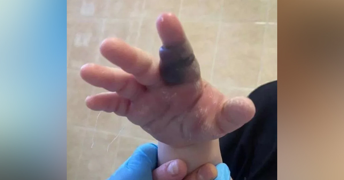 Hastaneye zor yetişti