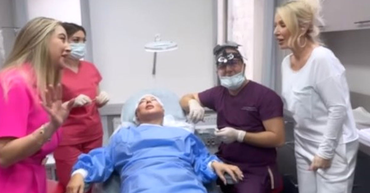 Safiye Soyman estetik olduğu anları canlı paylaştı