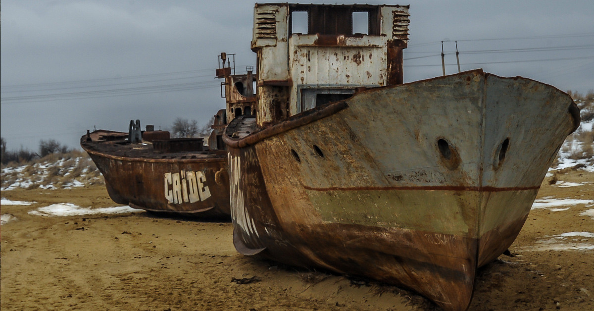 ARAL GÖLÜ'NÜN KURUMASI