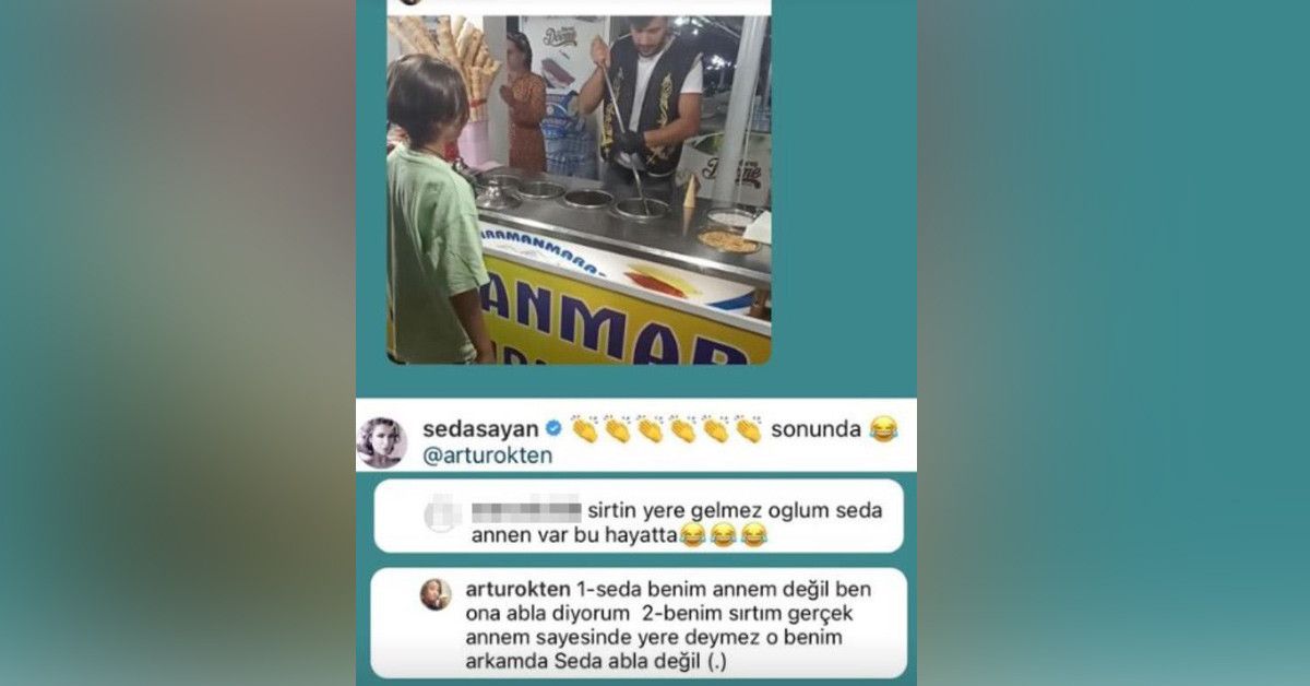 Sosyal medyada olay oldu