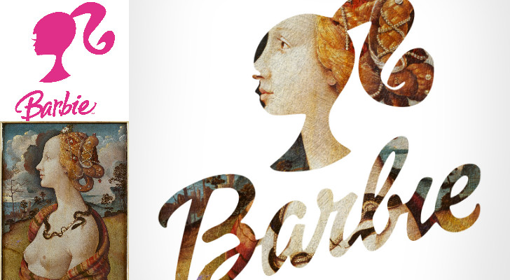 Piero di Cosimo, Portrait de femme dit de Simonetta Vespucci, 1490 ve Barbie