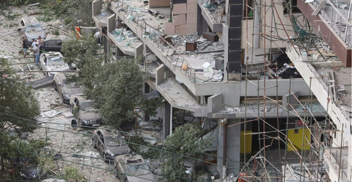 2 BİN 750 TON AMONYUM NİTRAT PATLADI