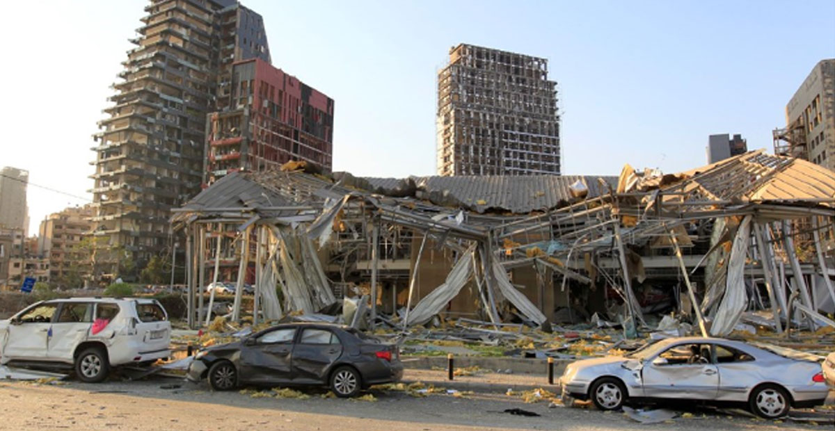 BEYRUT VALİSİ FACİAYI HİROŞİMA VE NAGAZAKİ'YE BENZETTİ