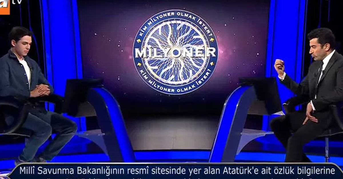 400 bin TL’li Atatürk sorusunu bildi