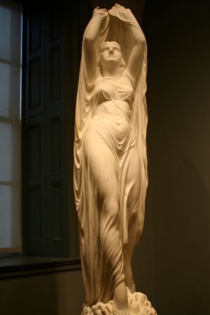 Chauncey Bradley Ives, Undine Rising from the Waters, 1880⁣ 