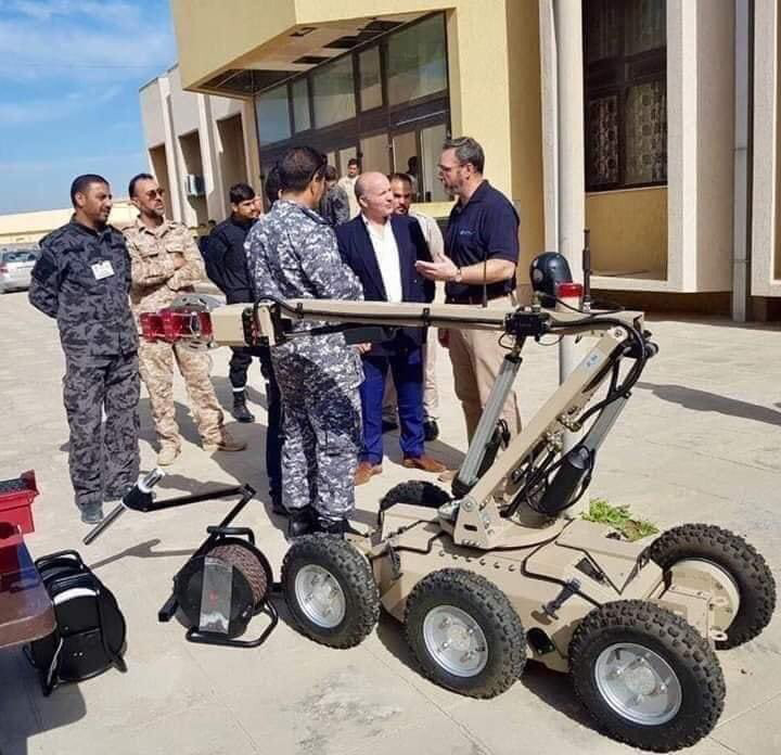 TÜRKİYE'DEN LİBYA'YA BOMBA İMHA ROBOTLARI