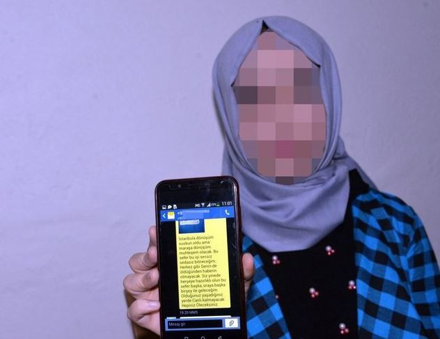 KIZI, CEZAYA TEPKİ GÖSTERMİŞTİ