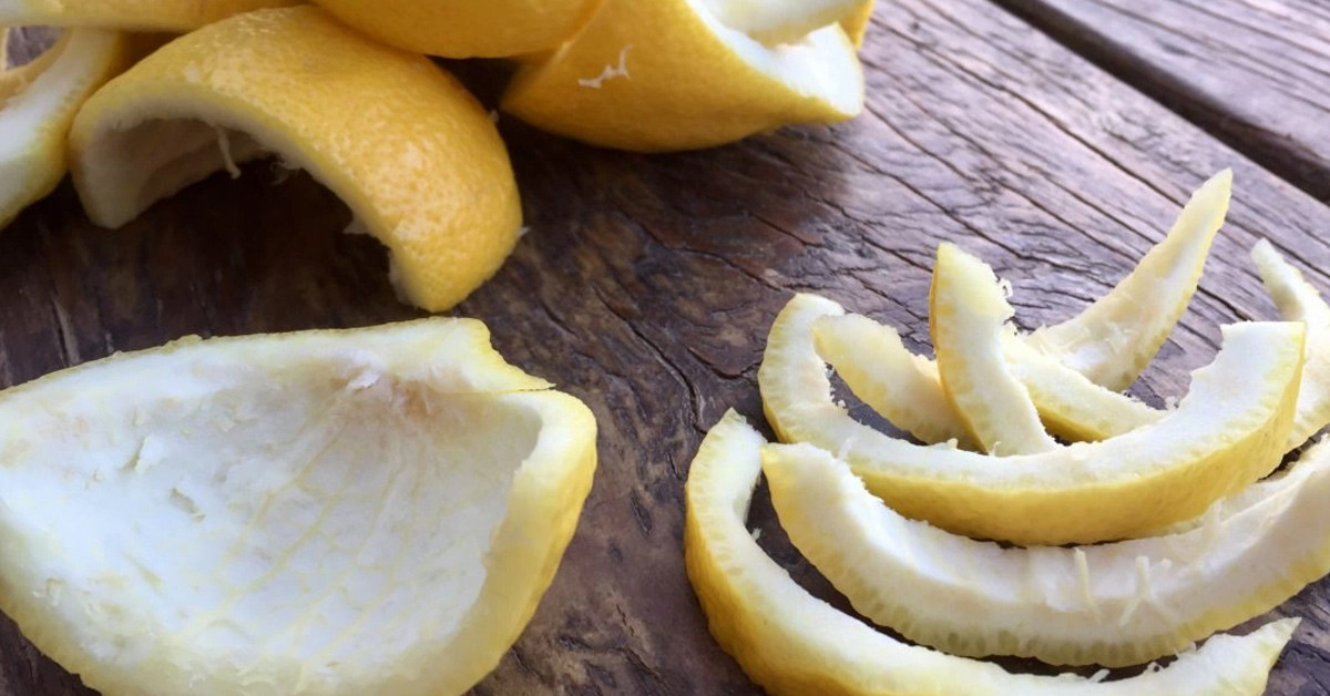 Limonu önce dondurun ve rendeleyin!