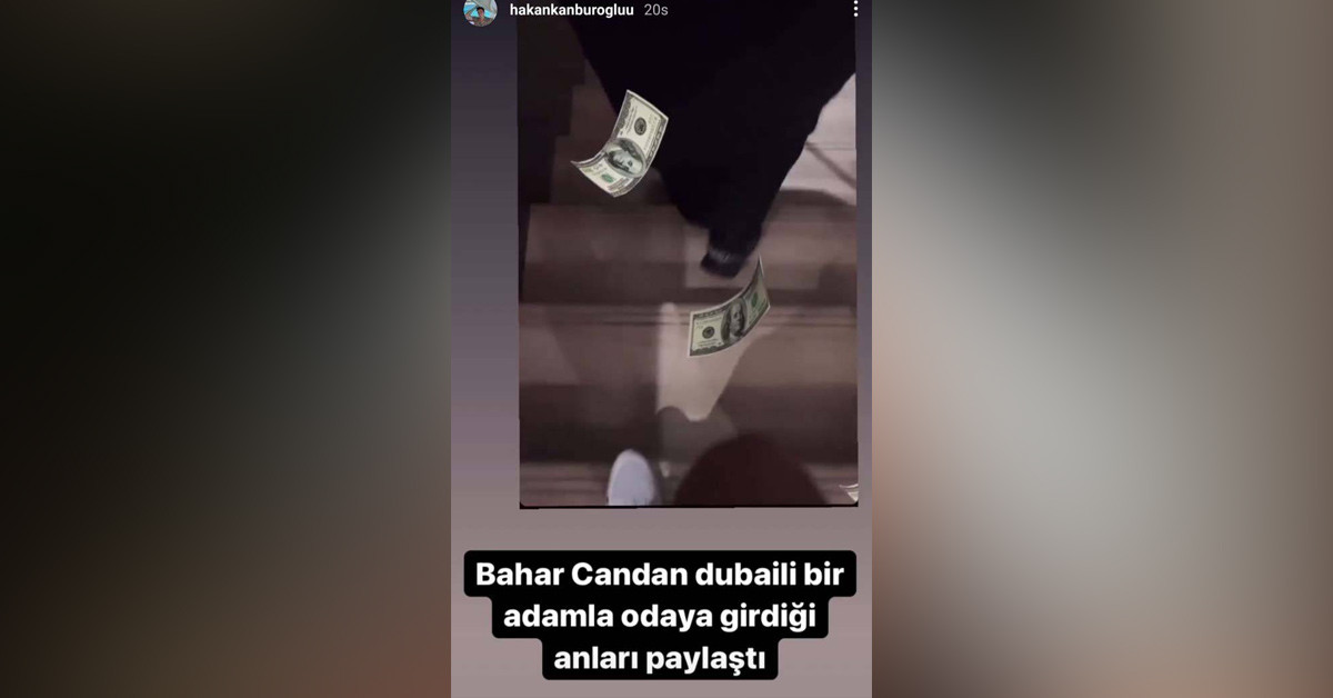 Otel odasına girdiği anlar