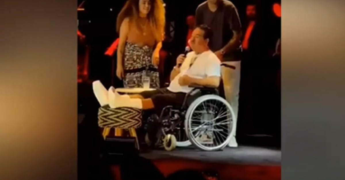 Babalarıyla birlikte sahneye çıktılar