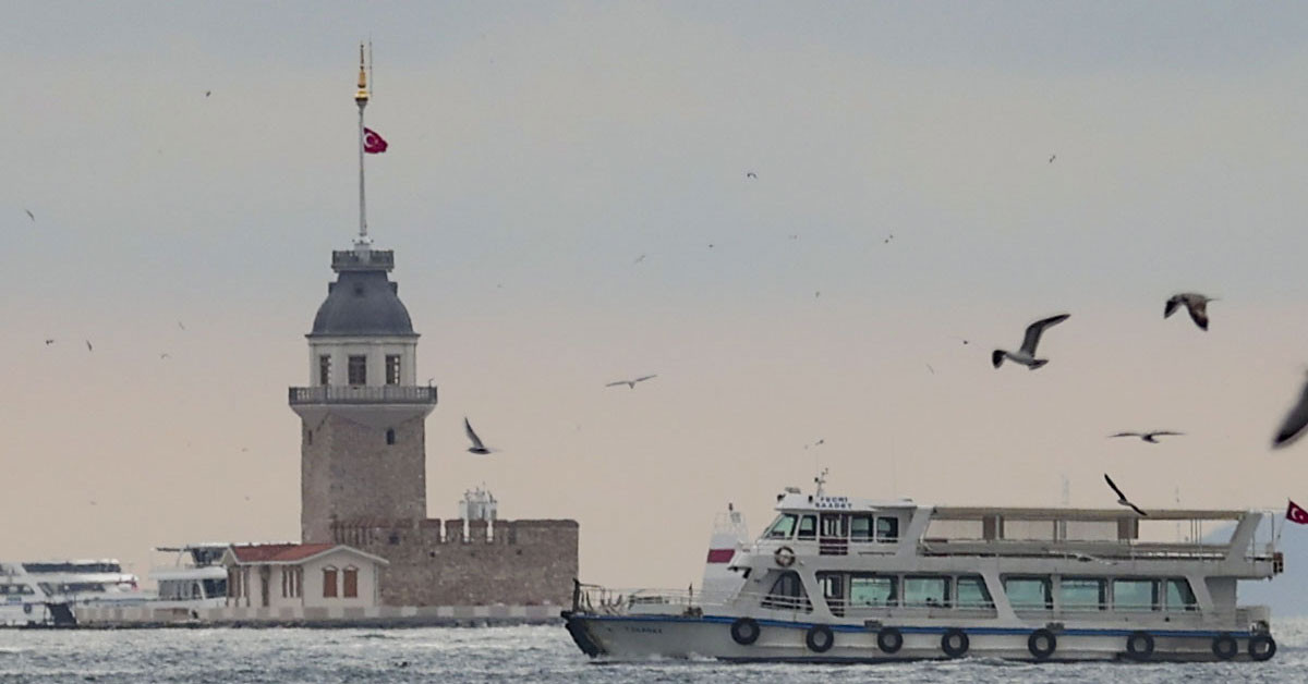 İstanbul Boğazı Yunuslarla dans etti...