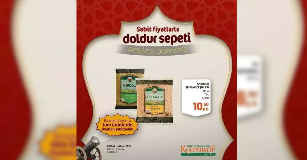 Anadolu Şehriye Çeşitleri- 10,50 TL