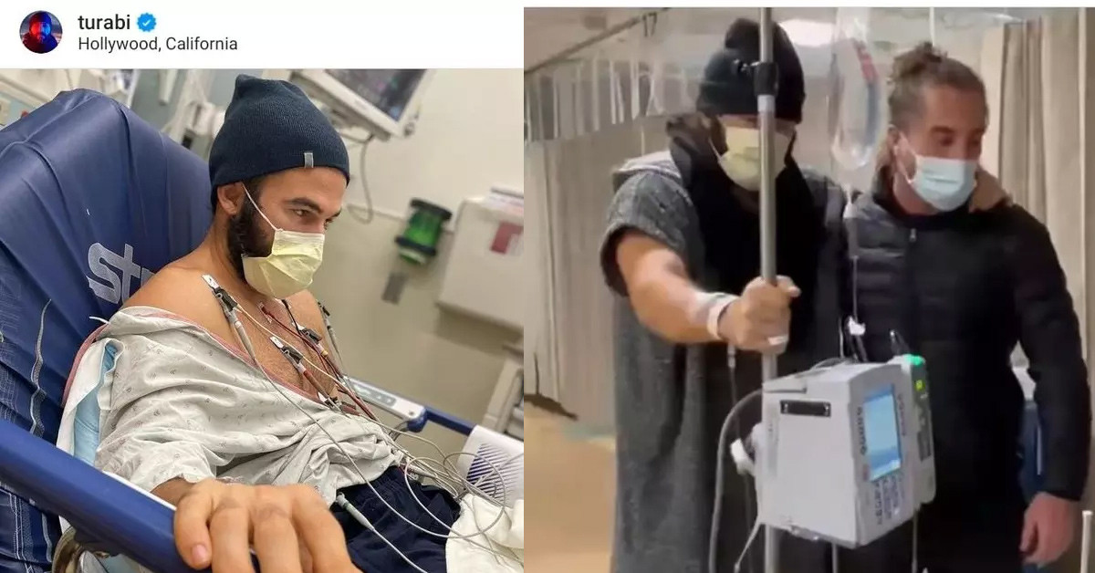 Turabi kaza geçirdi hastanelik oldu 