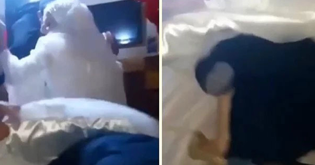 Düğünü terk ettiler