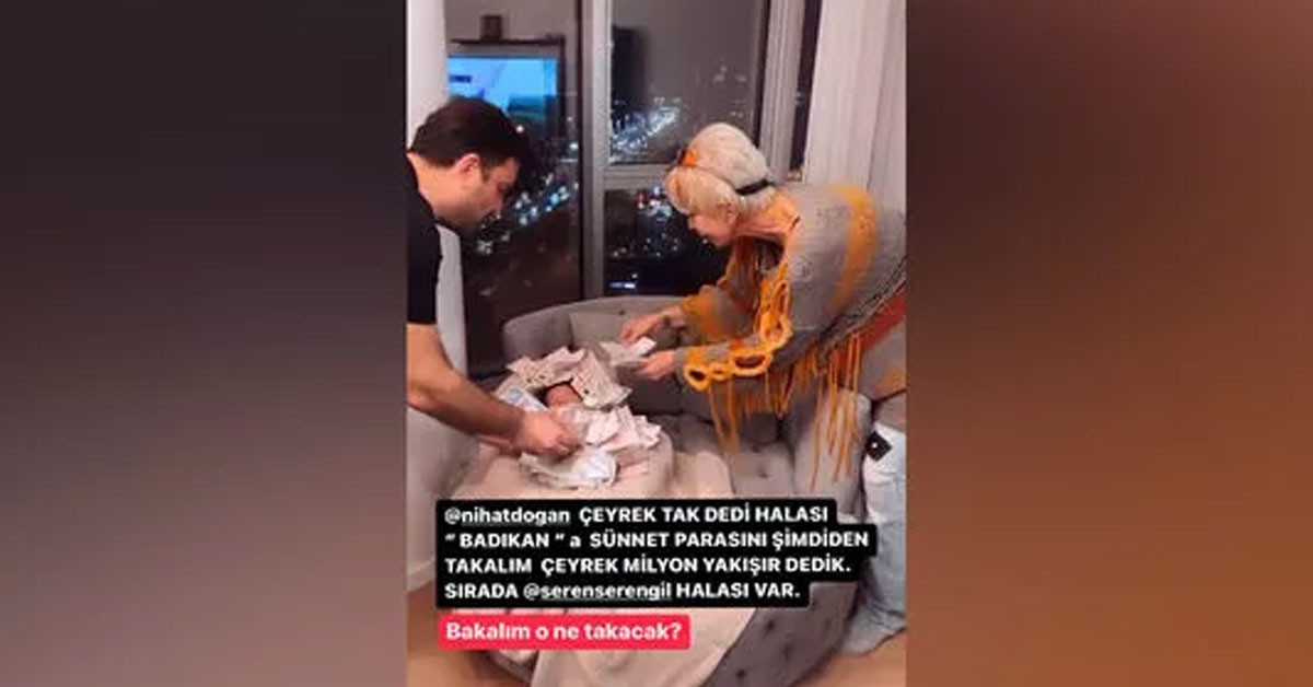 Yeni baba olan Nihat Doğan'a Seyhan Soylu'dan unutulmaz hediye