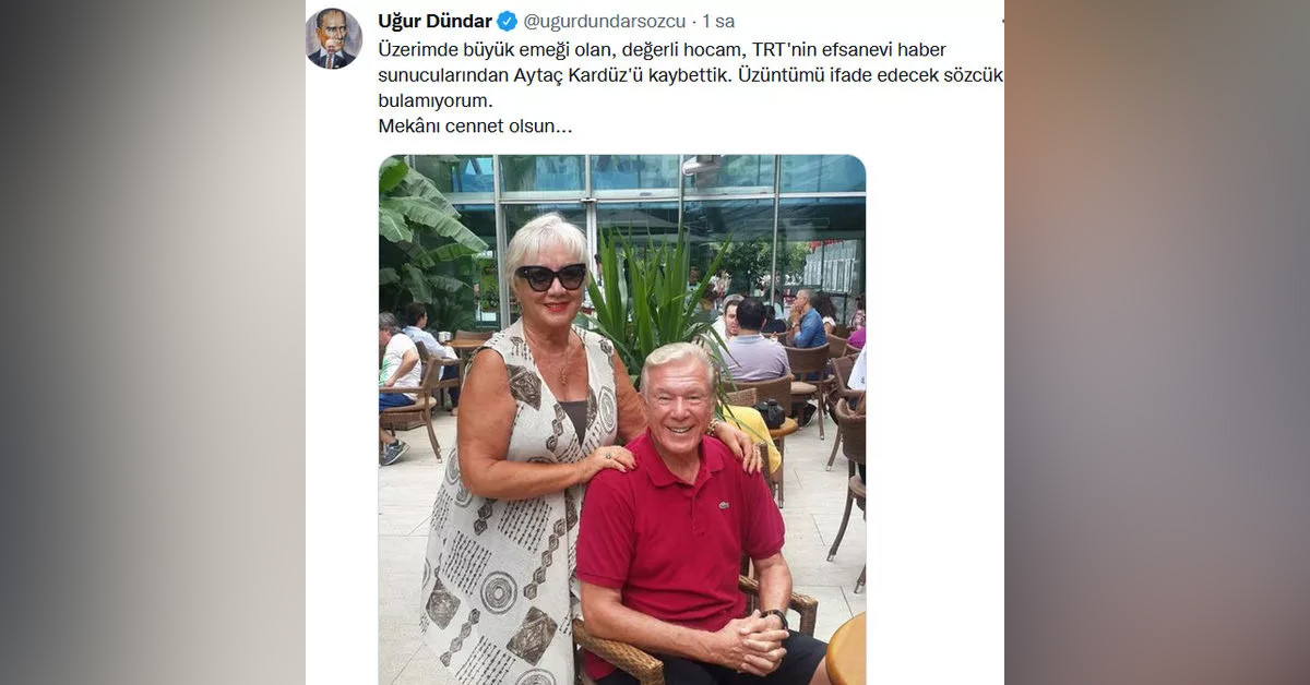 Uğur Dündar'ın paylaşımı