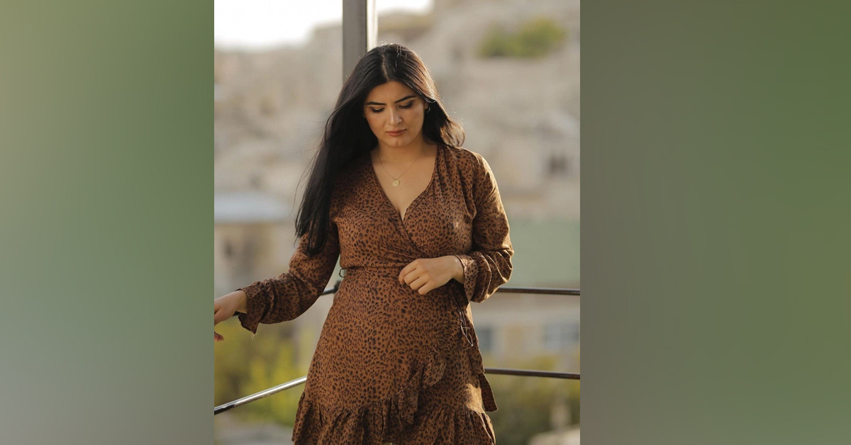 Kırmızı dantelli geceli çok beğenildi