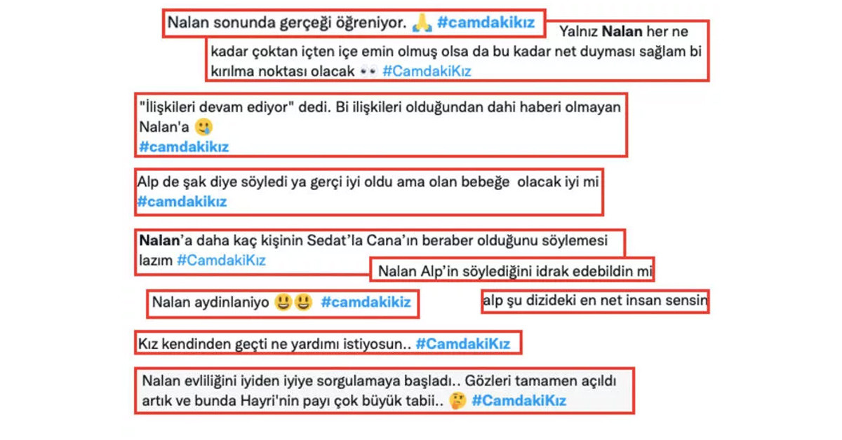 CAMDAKİ KIZ DİZİSİNE GELEN YORUMLAR 