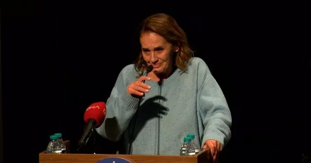 Nur Sürer'den veda konuşması