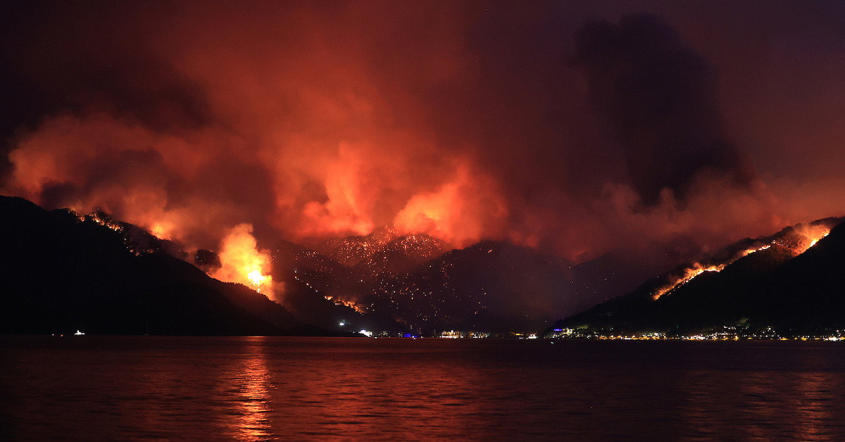 28 Temmuz 2021: Antalya Manavgat İle Başlayan Orman Yangınları