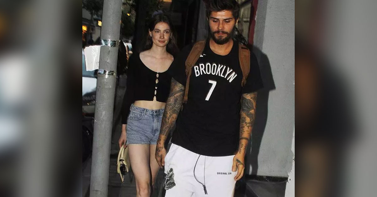 Sevgilisyle el ele görüntülendi