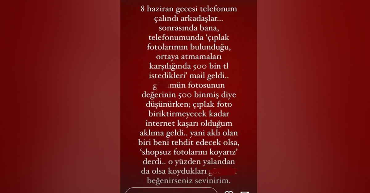 Karşılığında 500 bin TL istediler 