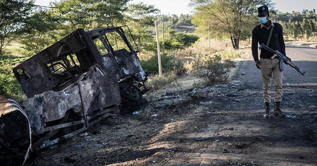 ERİTRE ORDUSU DEVREDE 