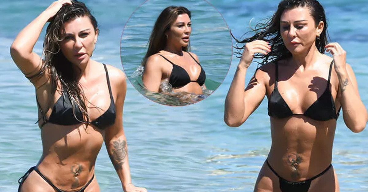 İç çamaşırsız dans etti