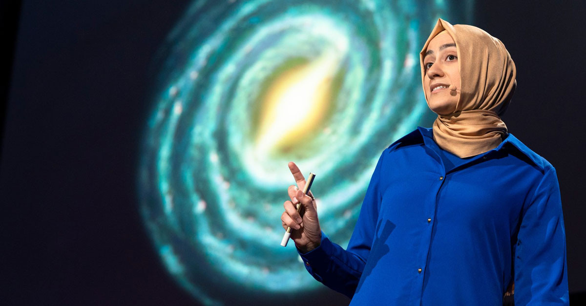 Yeni bir galaksi keşfeden; Burçin Mutlu Pakdil