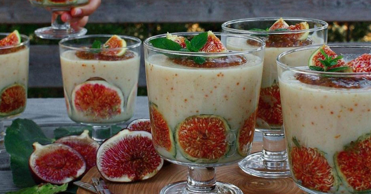 TAZE İNCİRLİ MUHALLEBİ TARİFİ