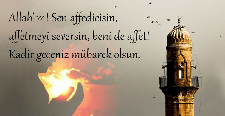 KADİR GECESİ MESAJLARI 