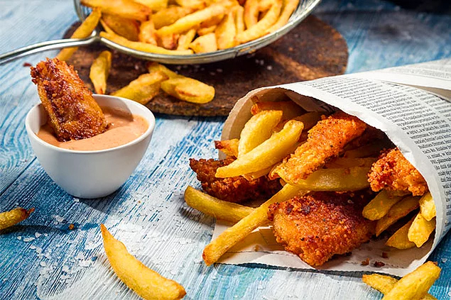 AŞIRI YAĞDA KIZARTILMIŞ YİYECEKLER