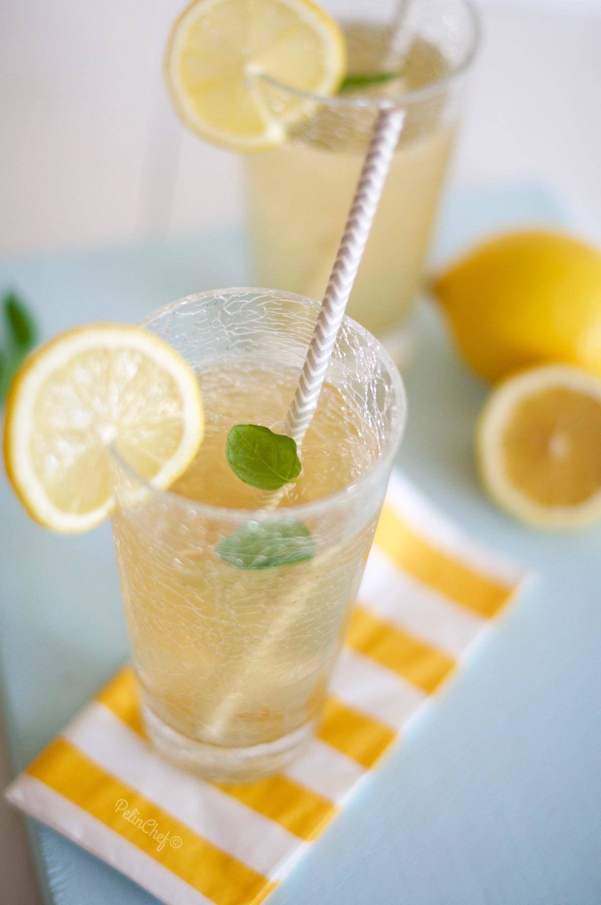 LİMONLU SOĞUK YEŞİL ÇAY