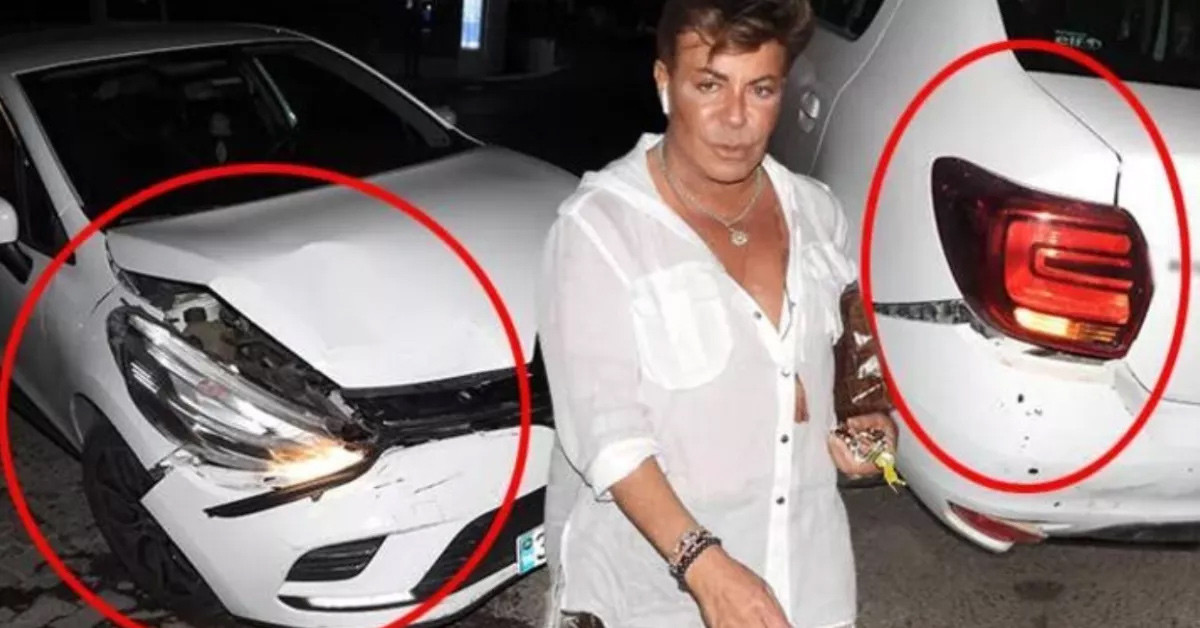 Trafik kazası geçirdi