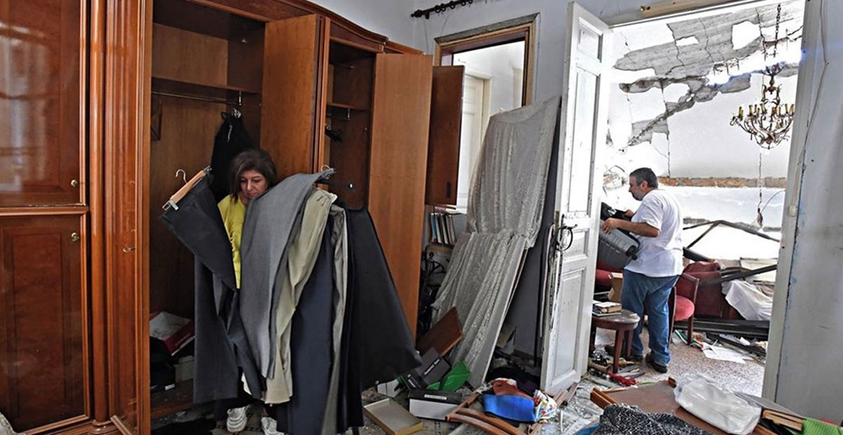 BEYRUT' TA YARALAR SARILMAYA ÇALIŞIYOR