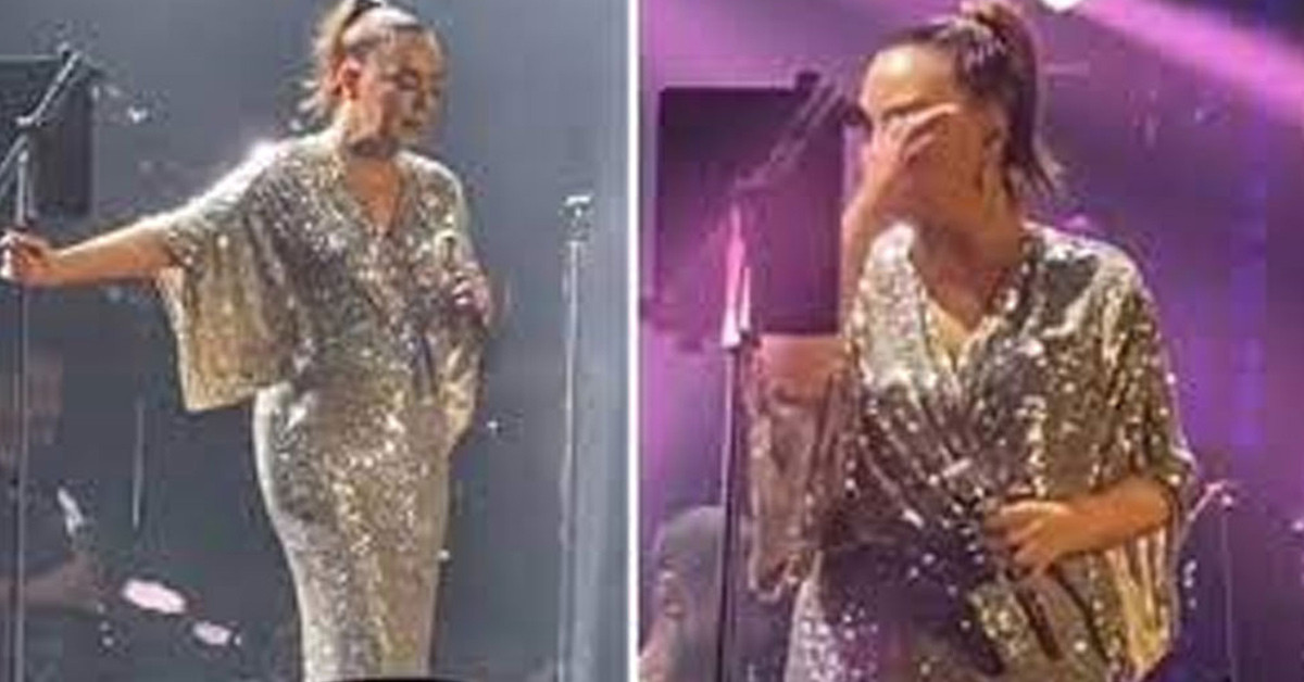 Ebru Gündeş'in zor anları