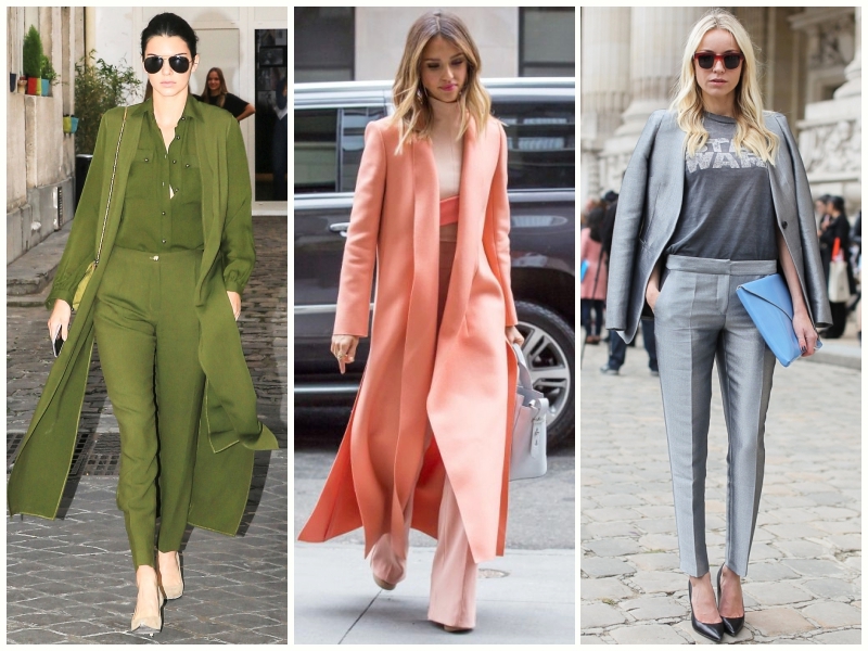 Tek Renk Kıyafetler Tercih Edin