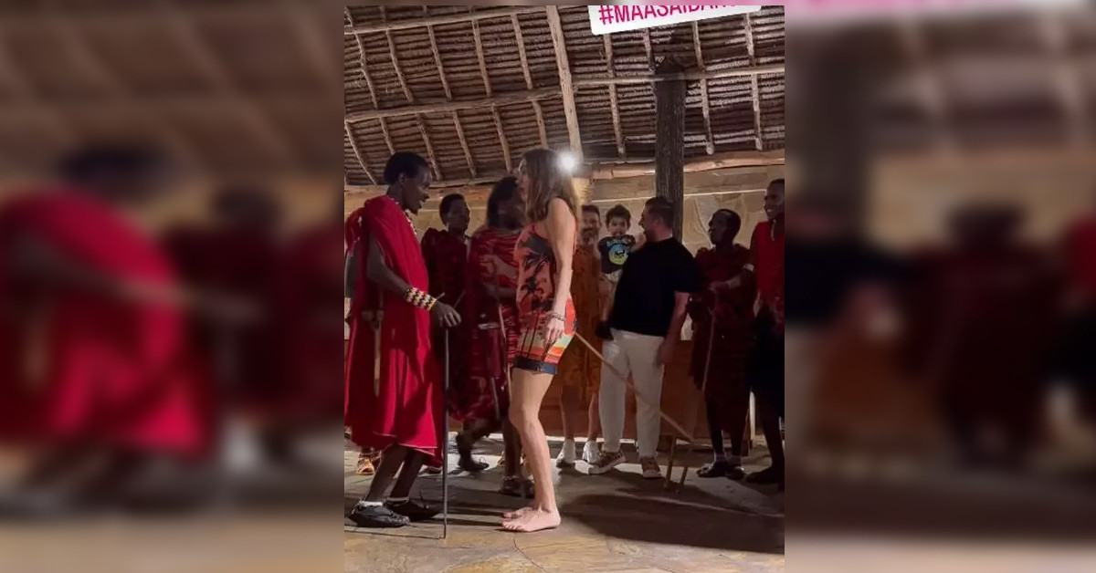 İşte ünlü sunucunun o halleri...