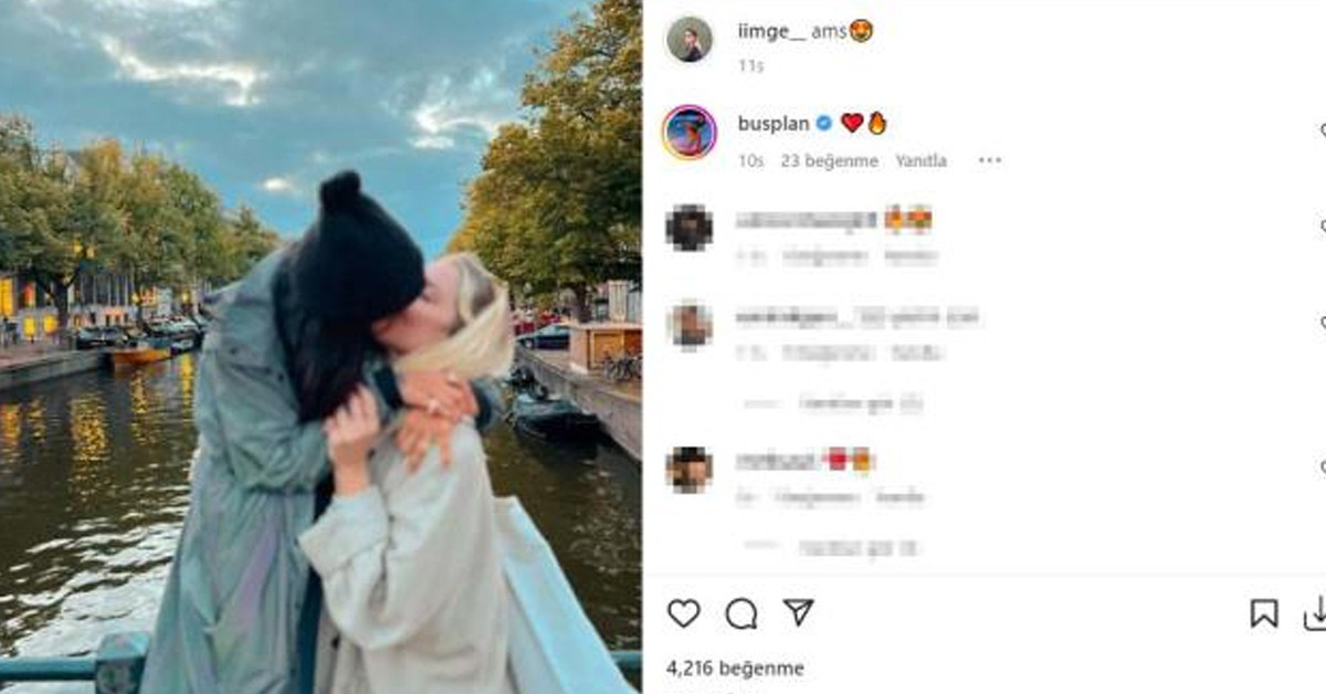 İşte o paylaşım...