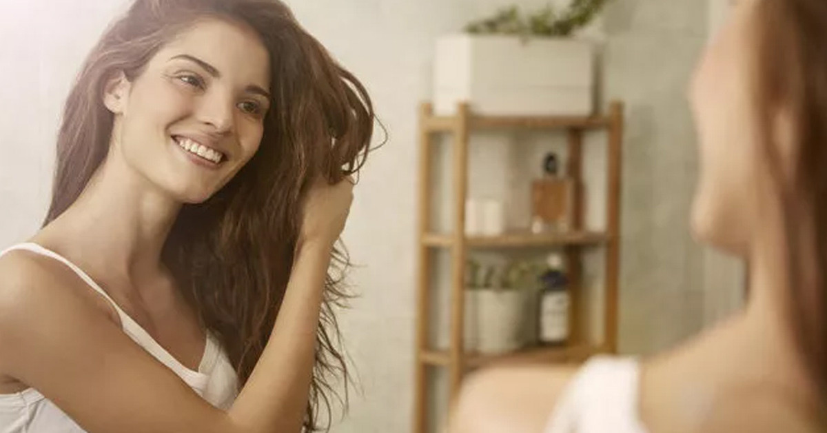 Saçlarınızı ovalayın