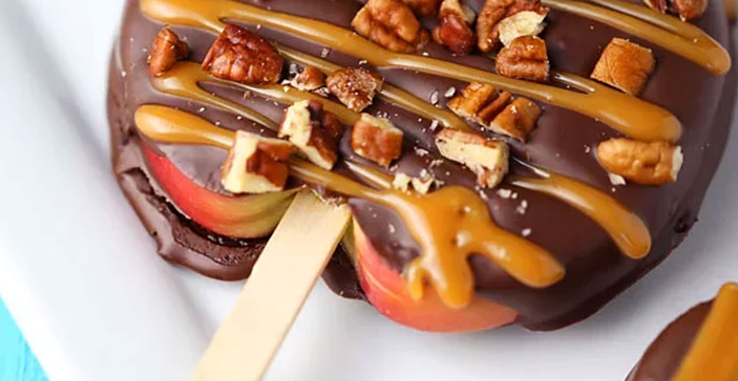 Çikolatalı Elma Şekeri