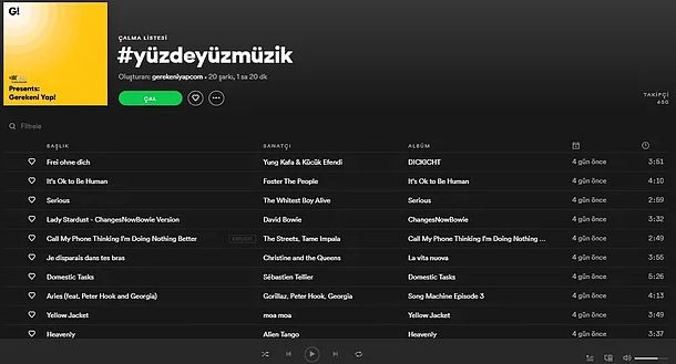 5. #YÜZDEYÜZMÜZİK