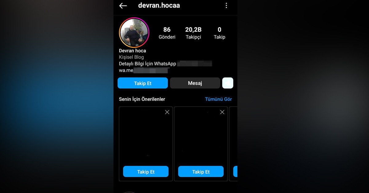 Sosyal medyadan hoca buldu