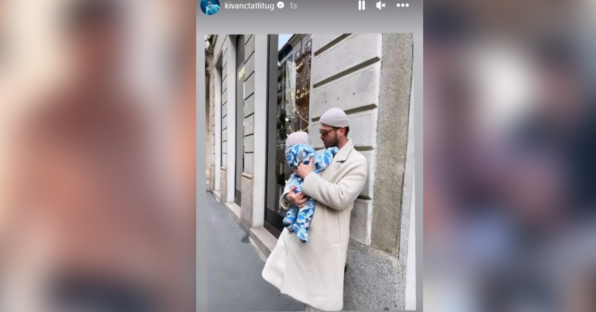 Oğluyla poz verdi yürekler ağza geldi