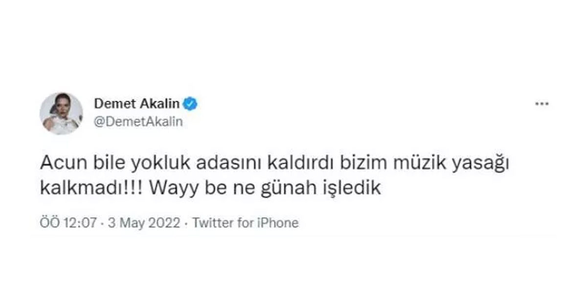 Ünlü şarkıcıdan müzik yasağı sitemi