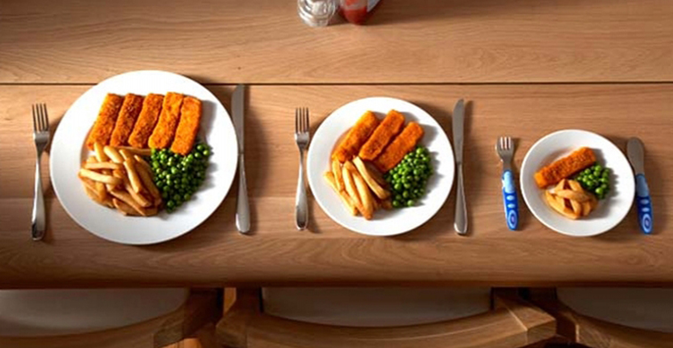 3. Beyninize Küçük Oyunlar Oynayın:Porsiyon Algısı