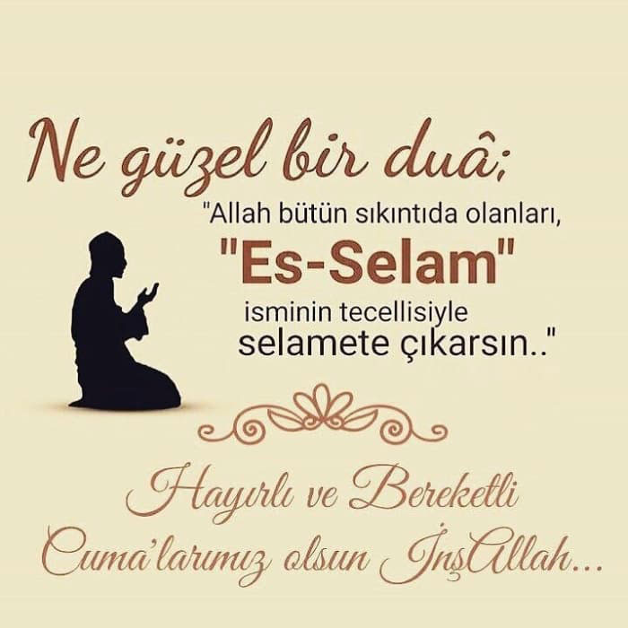 ANLAMLI CUMA MESAJLARI