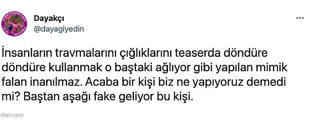 Sosyal Medyadan Gelen Tepkiler 