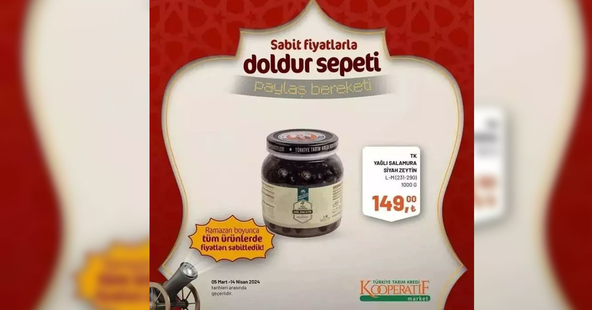 TK Siyah Zeytin- 149 TL